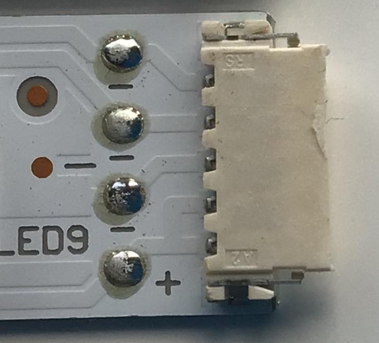 KIT DE LED'S PARA TV SONY (INCOMPLETO SOLO 15 PIEZAS) / NUMERO DE PARTE LB5500T V0_05 / MBL-55030D818SN0 / MBL-55030D818SN0/SN1 / 5500T00002 / PANEL YDAF055DNU01 / MODELO XBR-55X950H / XBR55X950H - Imagen 4